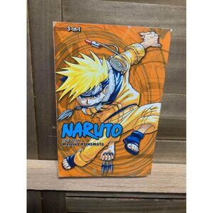 Naruto 3 in 1 Manga Book Volumes 4, 5, 6